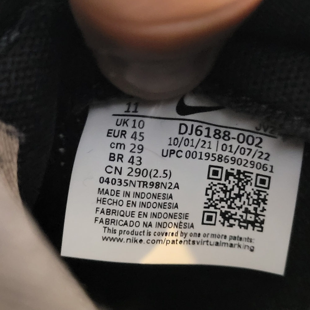 Nike dunk low black panda dj6188-002 - Picture 6 of 6